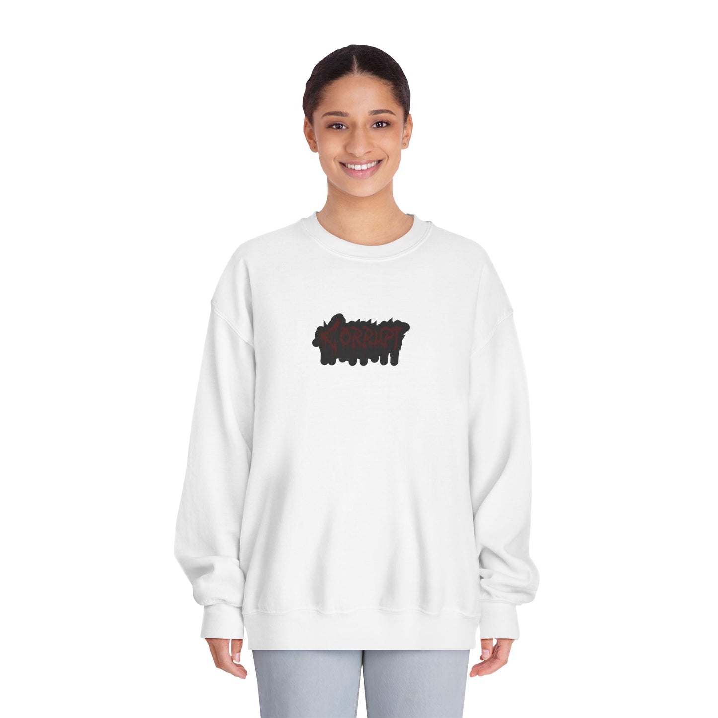 CORRUPT- Unisex DryBlend® Crewneck Sweatshirt