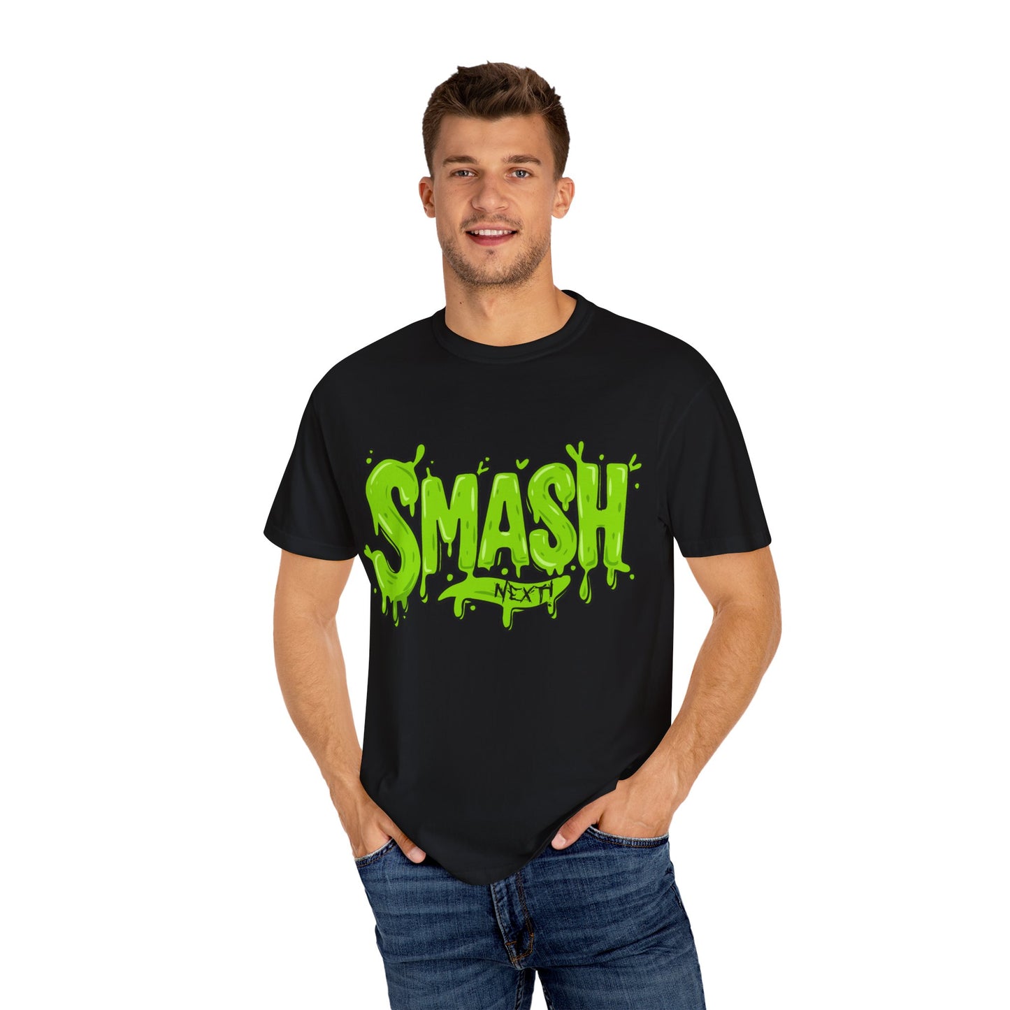 SMASH, NEXT! - Unisex Garment-Dyed T-shirt. Ll