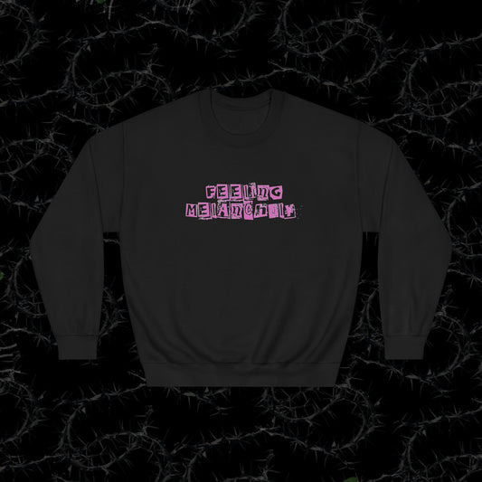 FEELING MELANCHOLY - Unisex DryBlend® Crewneck Sweatshirt