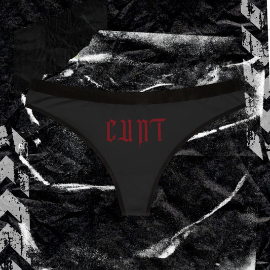 CUNT - Women's Thongs (AOP)