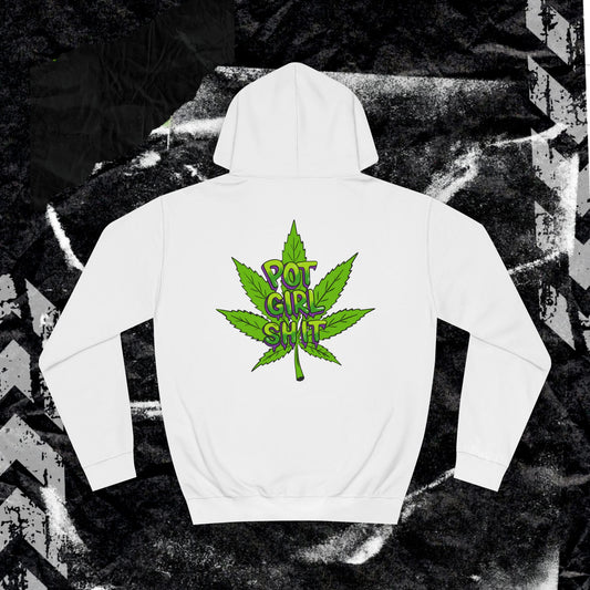 POT GIRL SHIT - Unisex College Hoodie