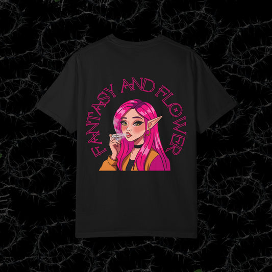 Fantasy & Flower -  Unisex Garment-Dyed T-shirt. Ll