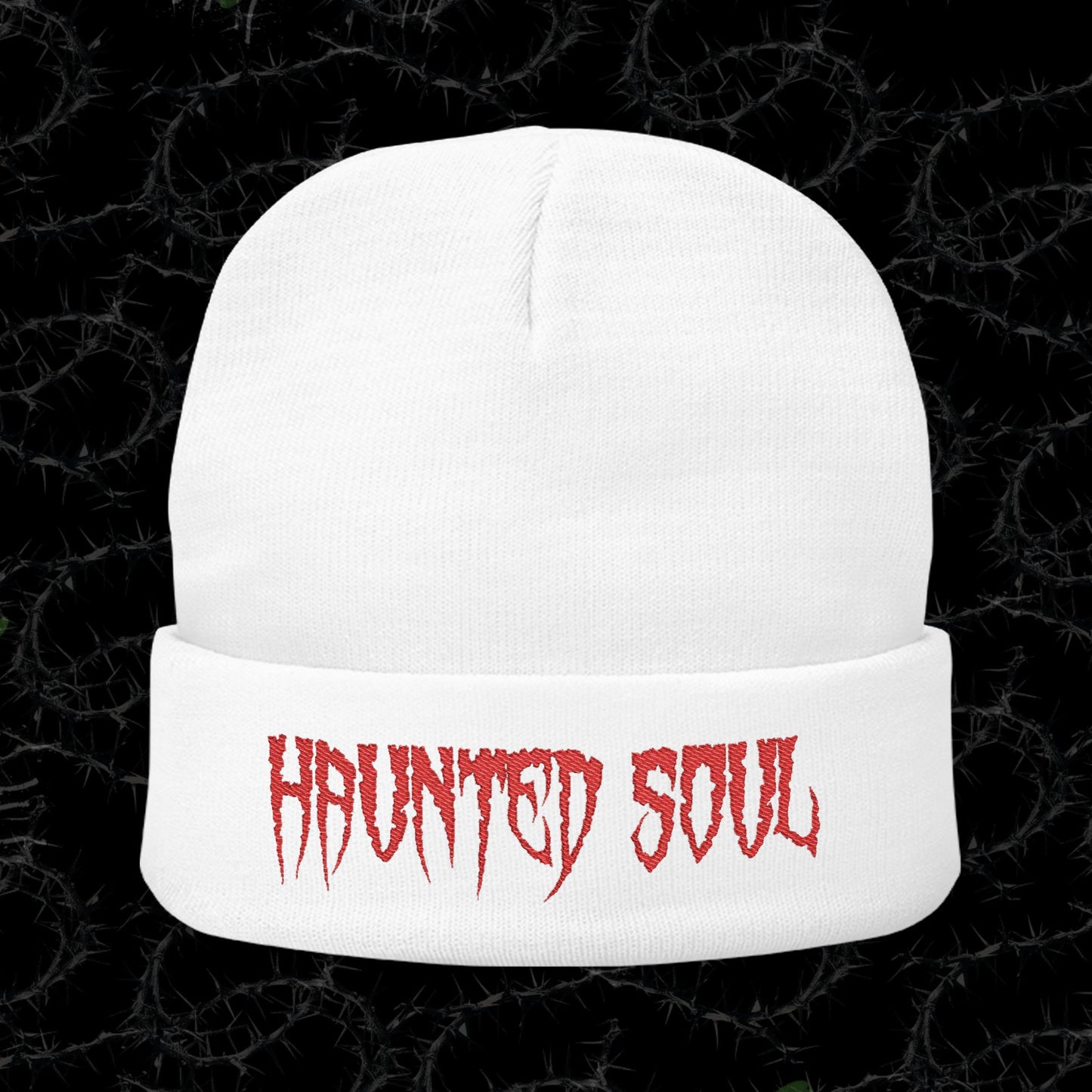 HAUNTED SOUL - Knit Beanie (Embroidery)