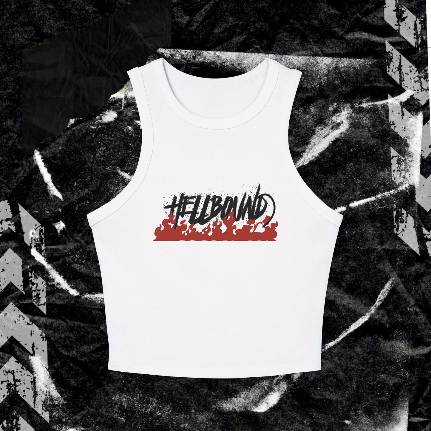 HELLBOUND - Women's Micro Rib Racer Tank Top