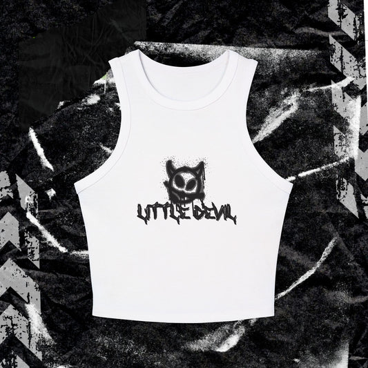Little Devil - Women's Micro Rib Racer Tank Top