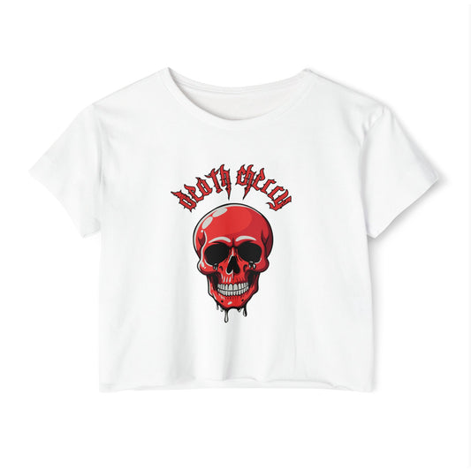 Death Cherry - Festival Crop Top