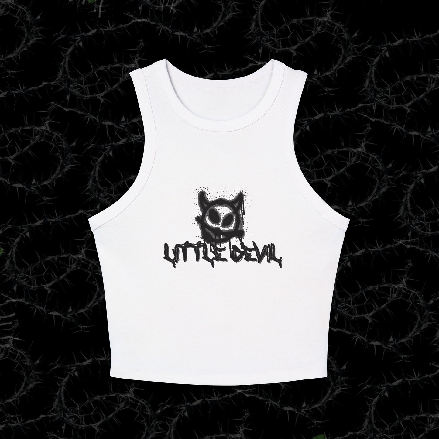 Little Devil - Women's Micro Rib Racer Tank Top