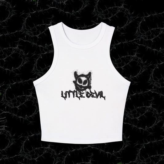 Little Devil - Women's Micro Rib Racer Tank Top