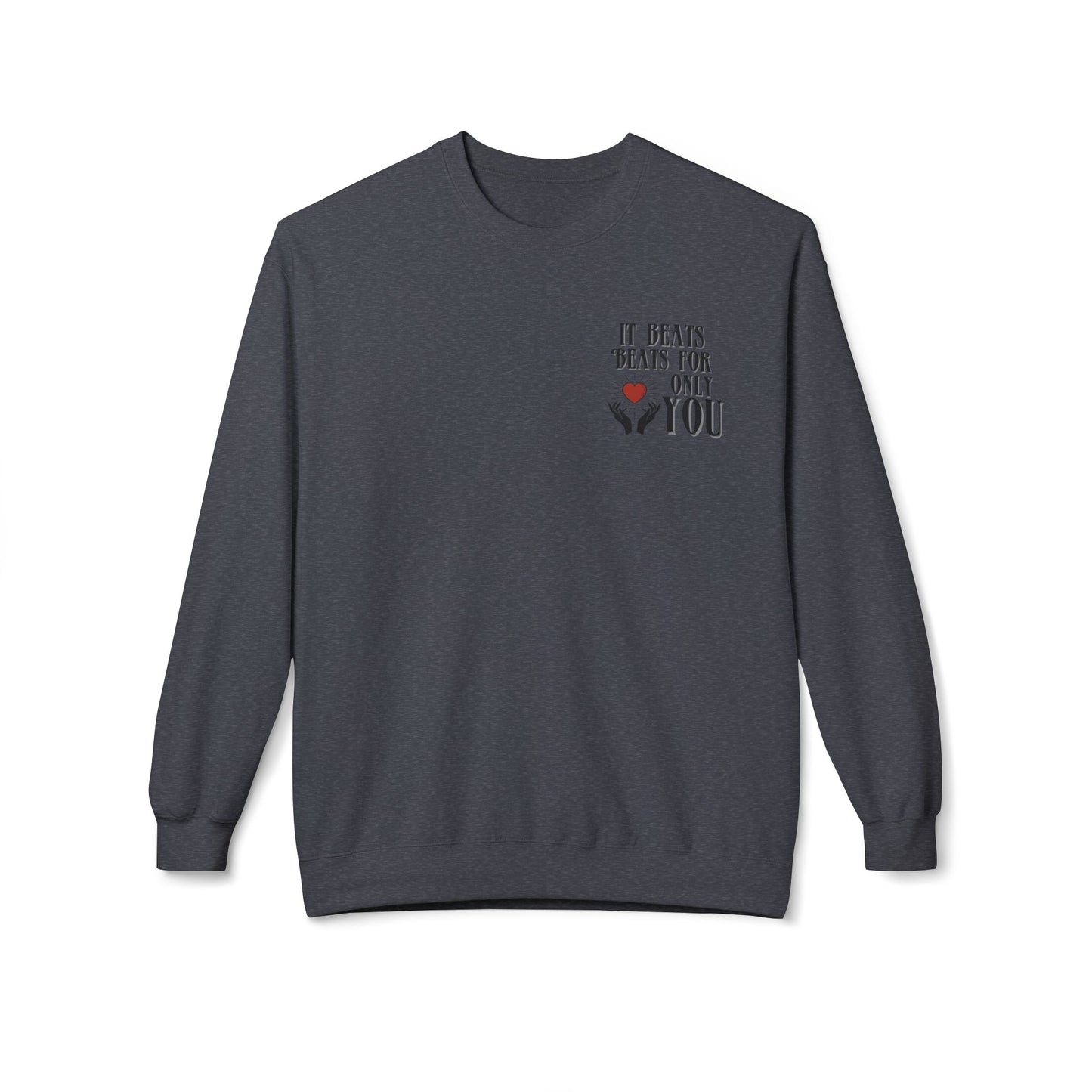 Beats For Only You - Unisex Midweight Softstyle Fleece Crewneck Sweatshirt