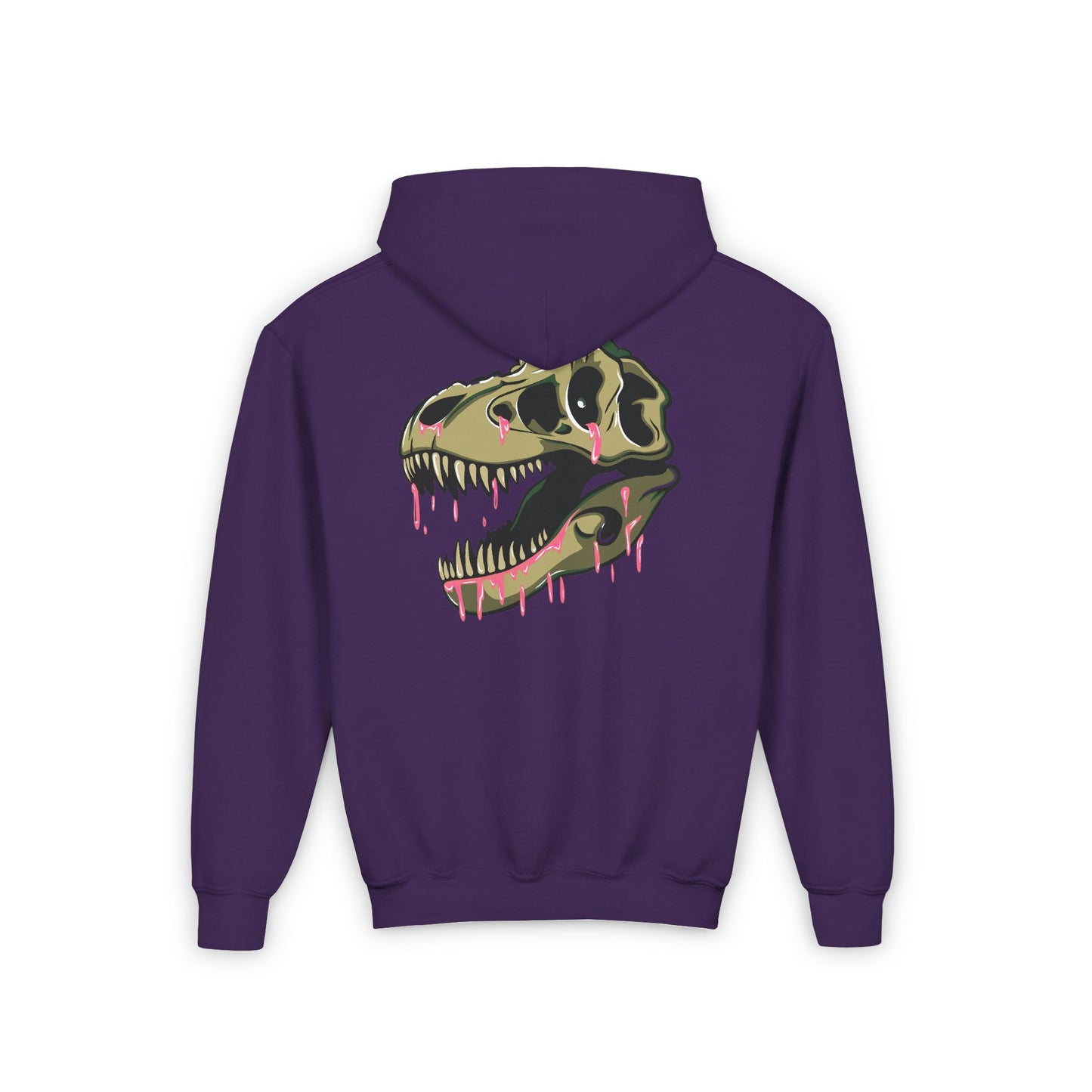 PINK SLIME ROSIE THE REX - Youth Heavy Blend Hooded Sweatshirt