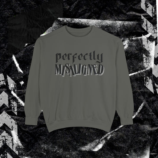 Perfectly Misaligned - Dyed Sweatshirt