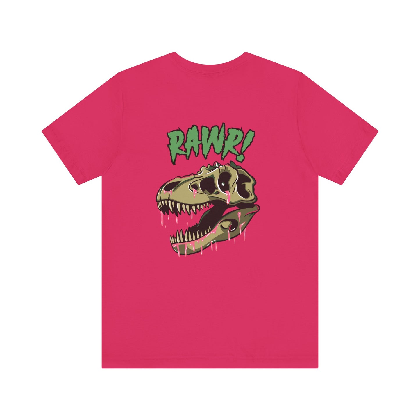 Pink Slime Rosie The Rex - Unisex Jersey Short Sleeve Tee