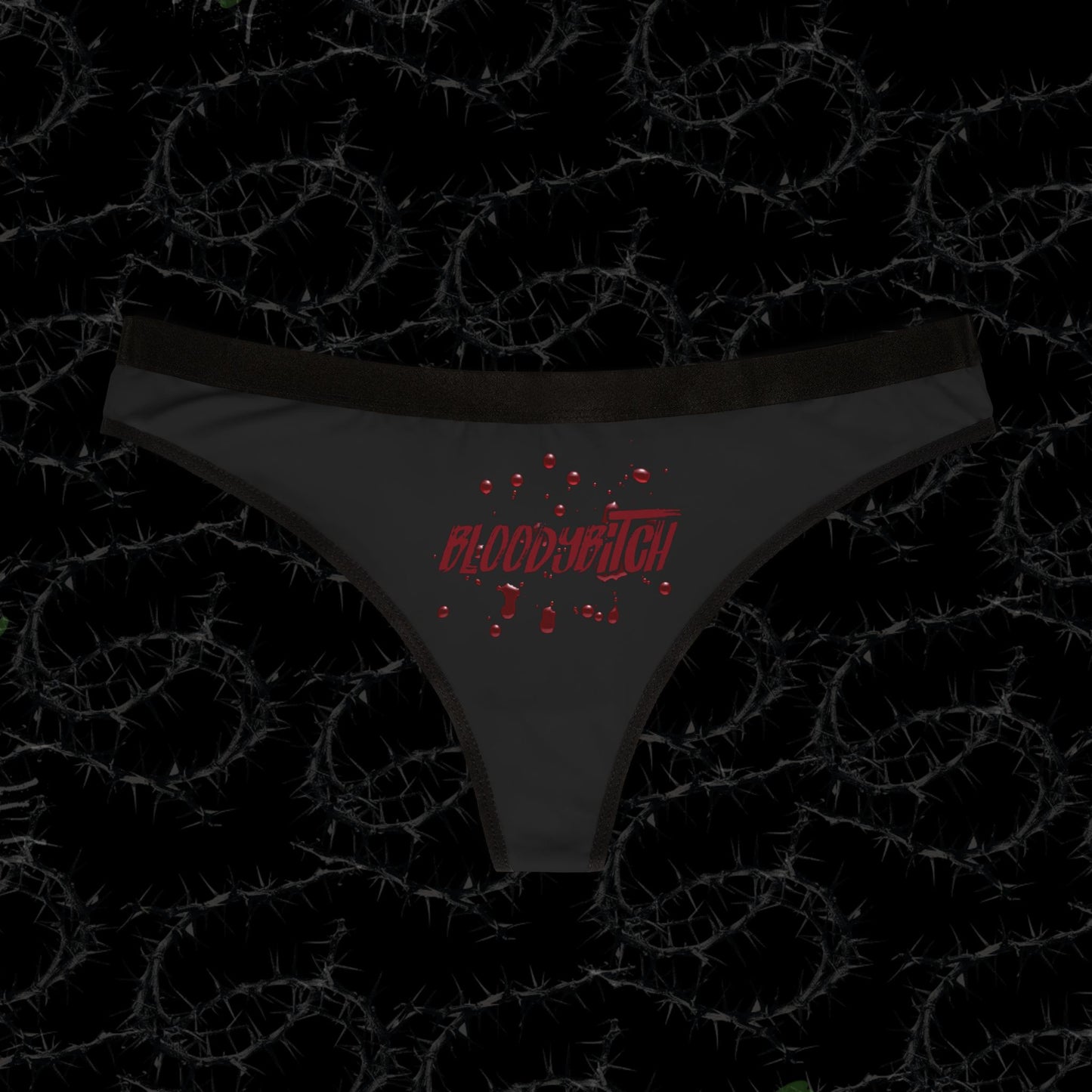 BLOODY BITCH - Women's Thongs (AOP) l