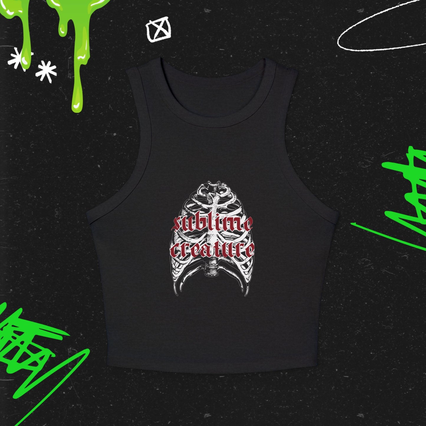 Sublime Creature - Women's Micro Rib Racer Tank Top