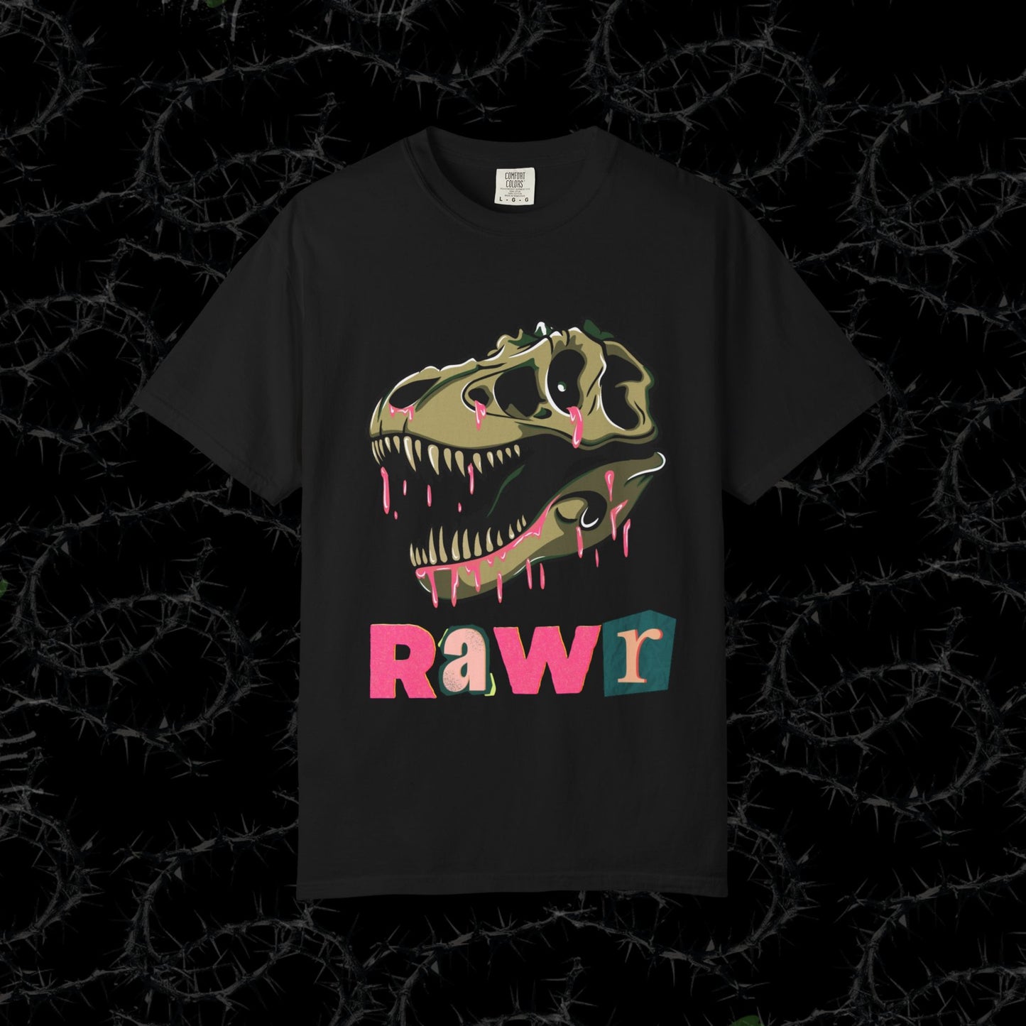 RaWr - Unisex Garment-Dyed T-shirt.