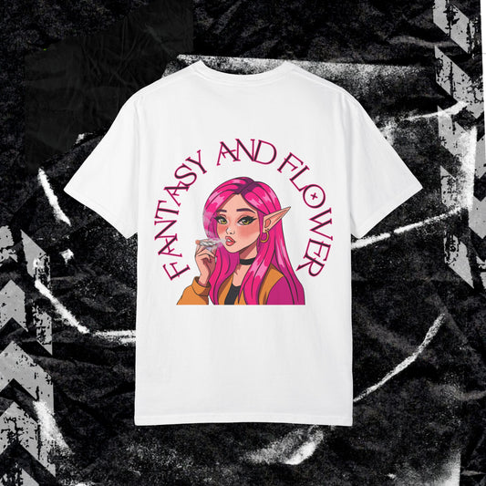 Fantasy & Flower -  Unisex Garment-Dyed T-shirt. Ll