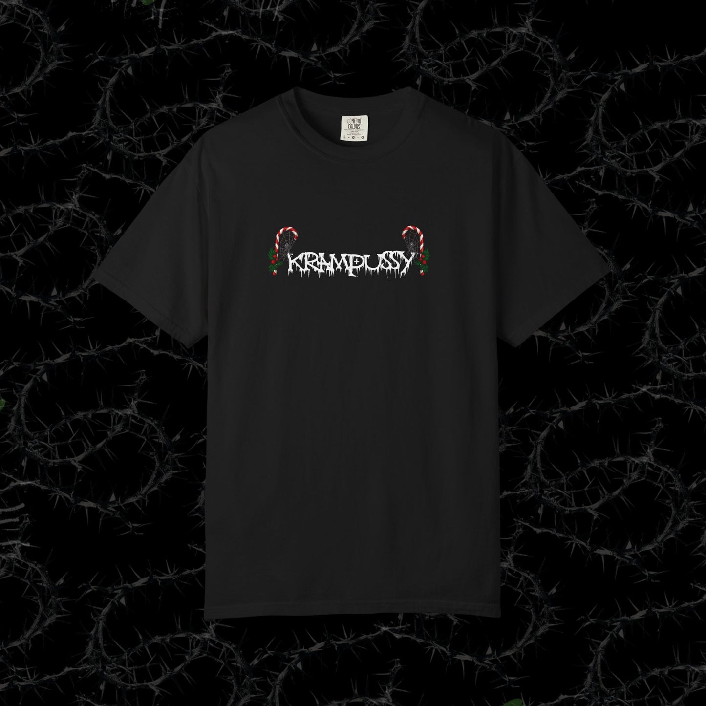 KRAMPUSSY - Unisex Garment-Dyed T-shirt